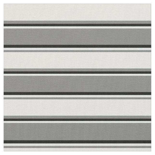 Graue, helle und schwarz gefärbte Linien Stoff (Nahaufnahme)