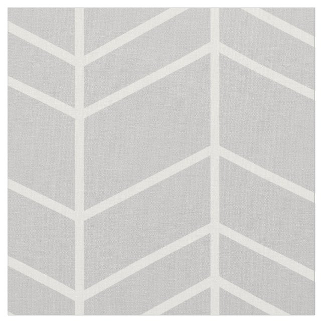 Graue Herringbone-Zickzack Stoff (Nahaufnahme)