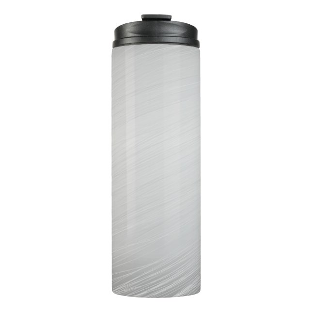 Graue Hintergrundtextur Thermosbecher (Vorderseite)