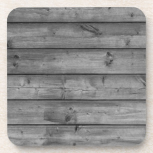 graue Holzplatten-Untersetzer-Set Getränkeuntersetzer