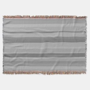 Graue horizontale Streifen Decke