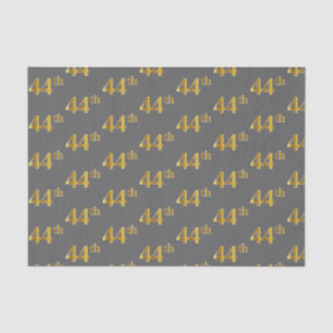 Graue, Imitate Gold 44. (44.) Veranstaltung Seidenpapier