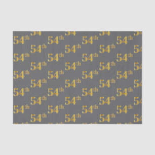 Graue, Imitate Gold 54. (Vierundfünfzigste) Verans Seidenpapier