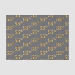Graue, Imitate Gold 55. (55.) Veranstaltung Seidenpapier