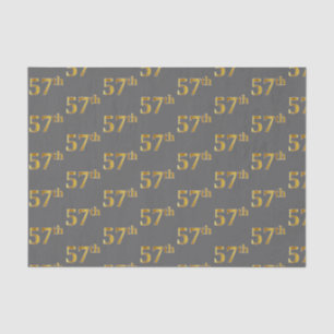 Graue, Imitate Gold 57. (Siebenundfünfzigste) Vera Seidenpapier