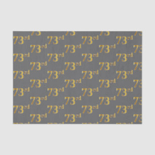 Graue, Imitate Gold 73. (73.) Veranstaltung Seidenpapier