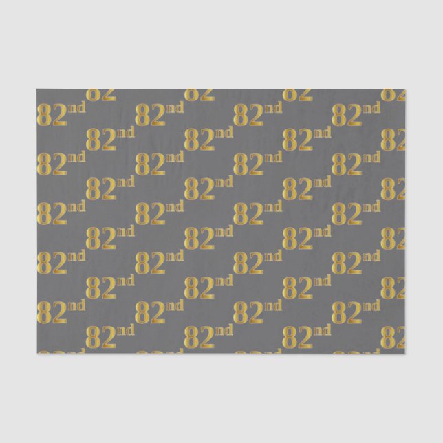 Graue, Imitate Gold 82. (82. Seidenpapier (Vorderseite)