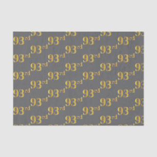 Graue, Imitate Gold 93. (30.) Veranstaltung Seidenpapier