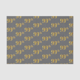 Graue, Imitate Gold 99. (neunundneunzig) Veranstal Seidenpapier