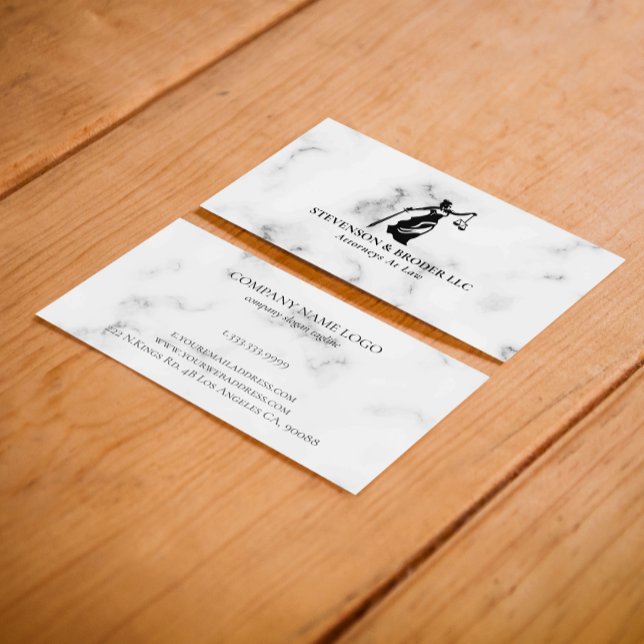 Graue Imitate Marmorsilber Visitenkarte (Von Creator hochgeladen)