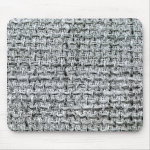 Graue Jute Mousepad