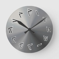 Graue Kaktovik-Uhr