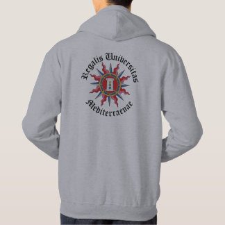 Graue Kapuzenjacke Hoodie
