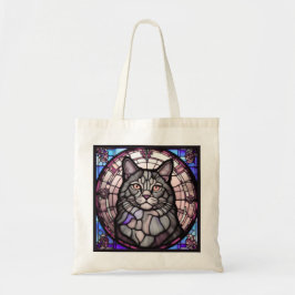 Graue Katze  Tragetasche
