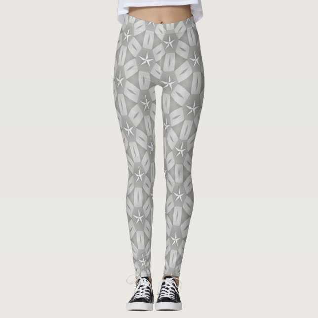 Graue Leggings (Vorderseite)
