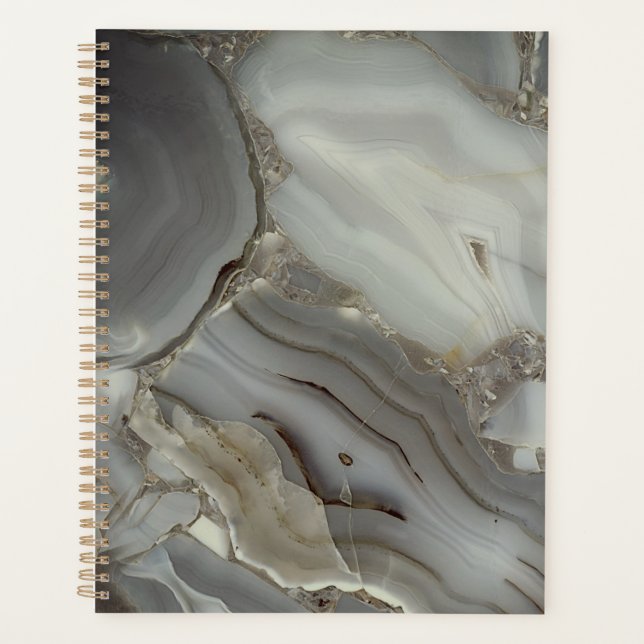Graue Marmor mit Goldvene Planer (Vorderseite)