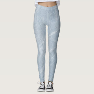 Graue Marmoreffekte Leggings