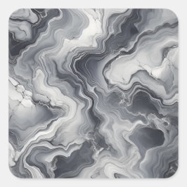 Graue Marmorfliesen Textur Nahtlose Muster Quadratischer Aufkleber