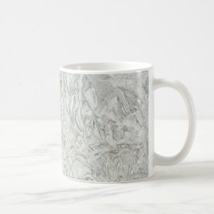 Graue Marmoroberflächen Kaffeetasse