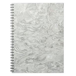 Graue Marmoroberflächen Notizblock