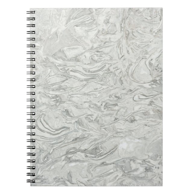 Graue Marmoroberflächen Notizblock (Vorderseite)