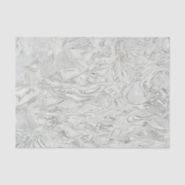 Graue Marmoroberflächen Seidenpapier (Vorderseite)