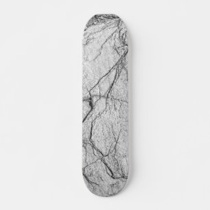 Graue Marmorplatte Skateboard