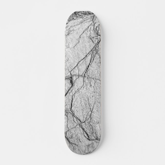 Graue Marmorplatte Skateboard (Vorne)