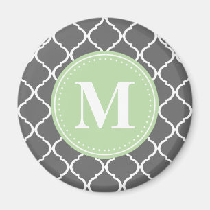 Graue marokkanische Gitterwinde Magnet