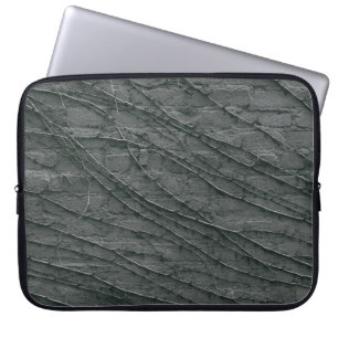 Graue Mauerziegel Laptopschutzhülle