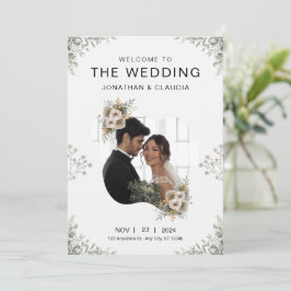 Graue, moderne Hochzeitseinladung nach Maß Einladung
