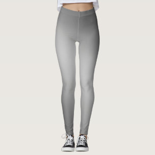 Graue Mondlichtombre-Effekt Leggings