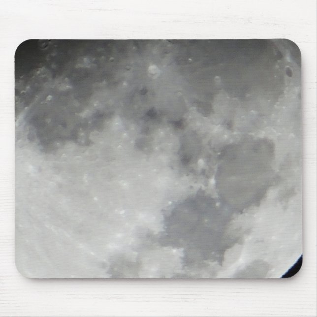 graue Mondoberfläche Mousepad (Vorne)