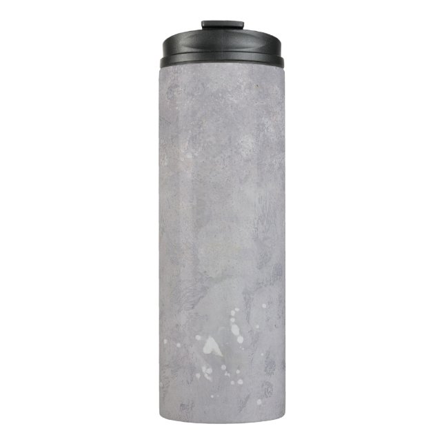 graue Oberfläche Thermosbecher (Vorderseite)