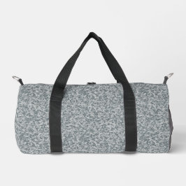 Graue organische Steinstruktur nahtloses Muster Duffle Bag