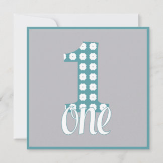 Graue Party Einladung