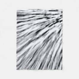 Graue Pixel Wind Fleecedecke