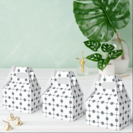 Graue Polka Dots, Polka Dot Pattern, Dots, Dotter Geschenkschachtel