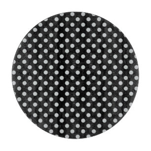 Graue Polka-Punkte ändern Alle Farbklick anpassen Schneidebrett