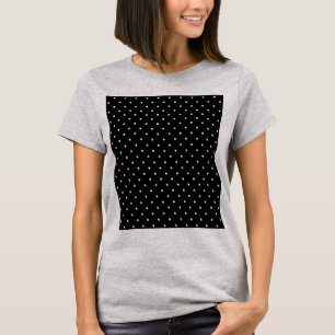 Graue Polka-Punkte ändern Alle Farbklick anpassen T-Shirt