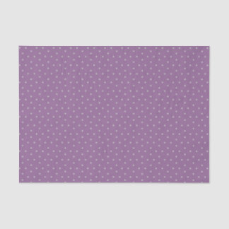Graue Polka-Punkte im Lila Hintergrund Seidenpapier