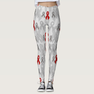Graue Ribbons.. Diabetes Leggings