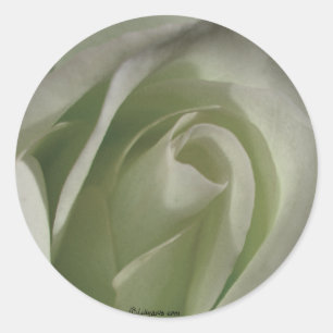 Graue Rose Sticker Wedding Umschlag Aufkleber