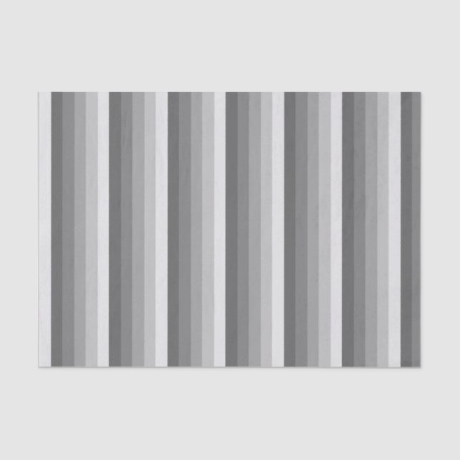 Graue Schattenstreifen Seidenpapier (Vorderseite)