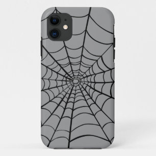 Graue Spider Web Case-Mate iPhone Hülle