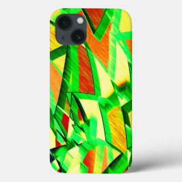 Graue Streifen über rotes Bild mit Drizzle Case-Mate iPhone Hülle