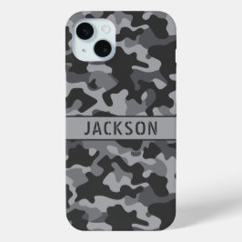Graue Tarnung Personalisiert Case-Mate iPhone Hülle