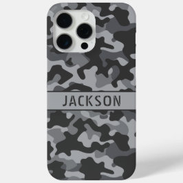 Graue Tarnung Personalisiert Case-Mate iPhone Hülle
