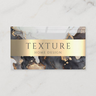 Graue Tintenmuster-Marmor-Textur-Steinmuster Visitenkarte