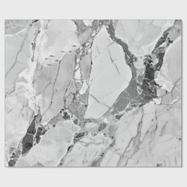 Graue "Twilight Marble Fantasy" Abstrakt Marbled P Geschenkpapier